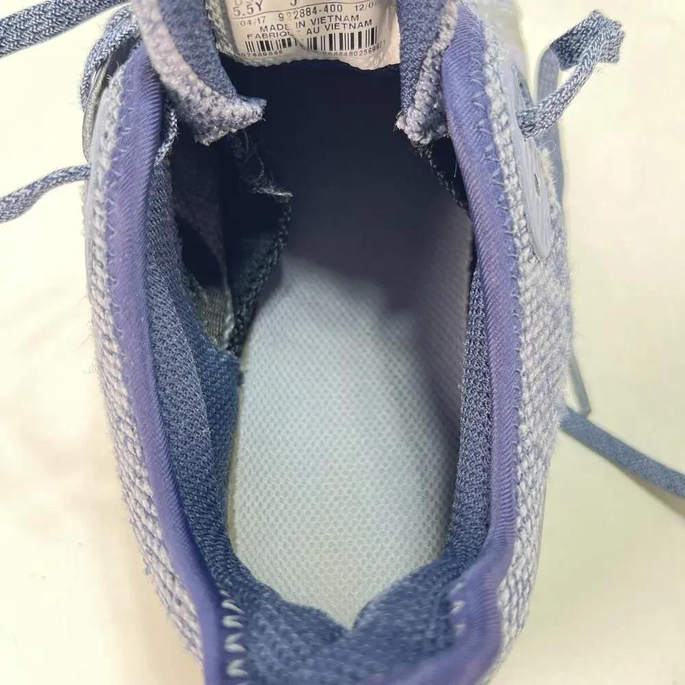 Nike Air Max Sequent 3 Obsidian White Running Shoes 922884-400 Youth Size 5.5Y